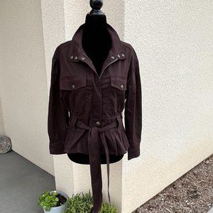 Banana Republic Linen-Blend-Jacket Collection Petite Women Size Petite Small